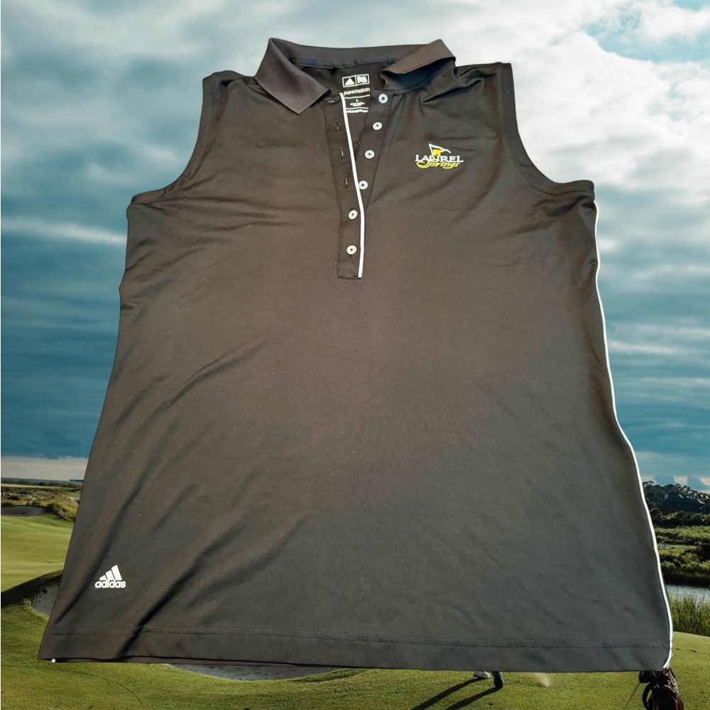 Adidas Pure Motion Sleeveless Golf Shirt Womens Size Large